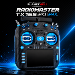 RADIOMASTER TX16S MK3 MAX Radio Controller Mode 2 BLUE - ELRS Module